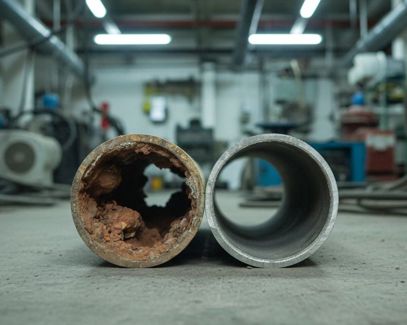 Силиконовые высокотемпературные теплоносители против солеотложений в трубах